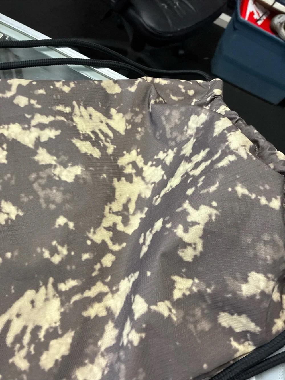 Nike Sportswear NSW Gym Sack Bag Anthracite Camo 2025 Sample NWT Rare
